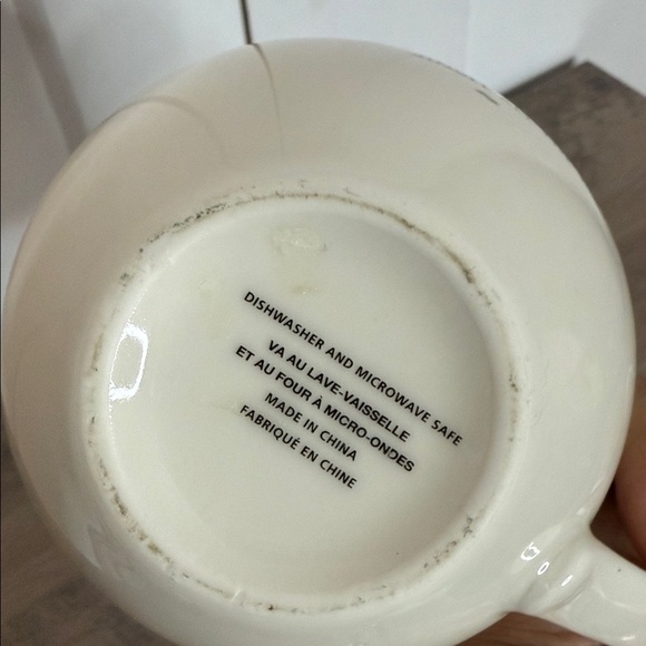 Jingle all the way Cream and Teal Holiday Mug with christmas tree - perfect gift - Picture 2 of 4